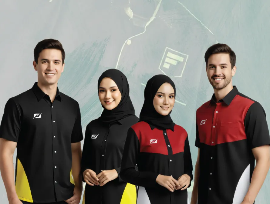 Custom F1 Corporate Uniform Firstprint